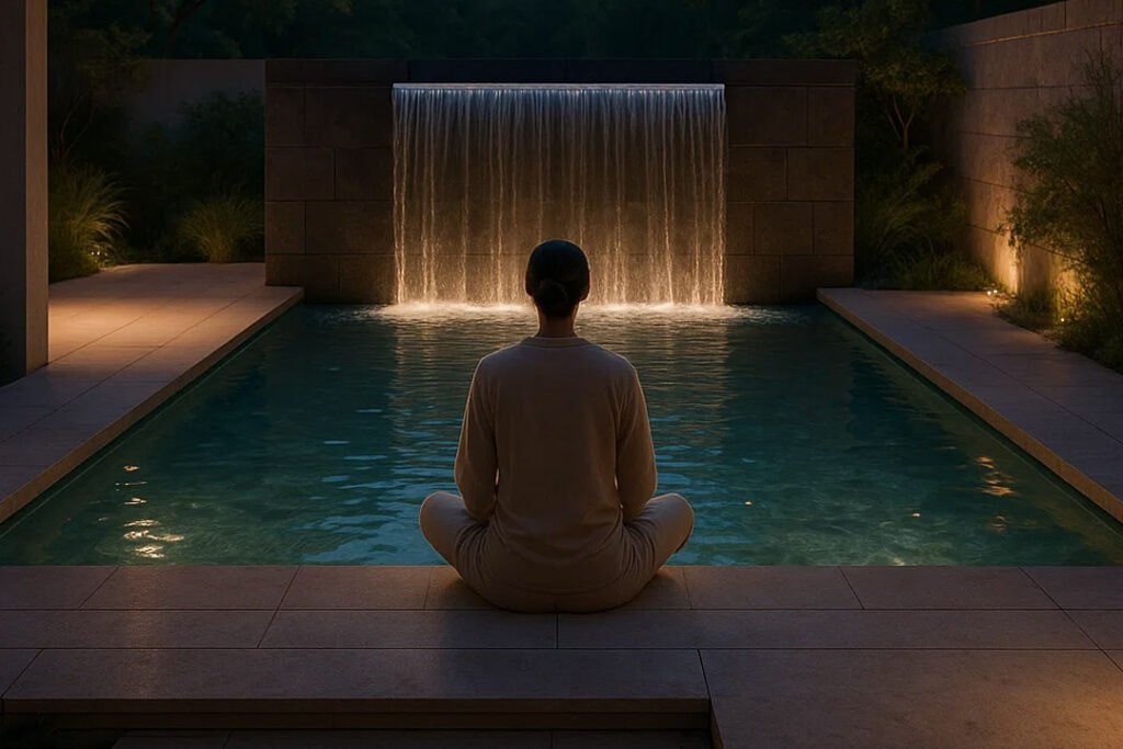 Psychological Impact of Water Features on Relaxation